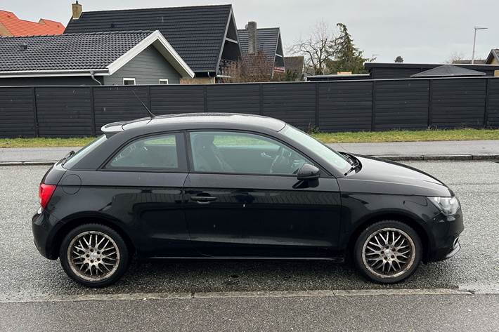 Sort Audi A1 fra 2011
