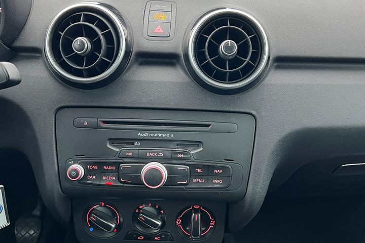 Sort Audi A1 fra 2011