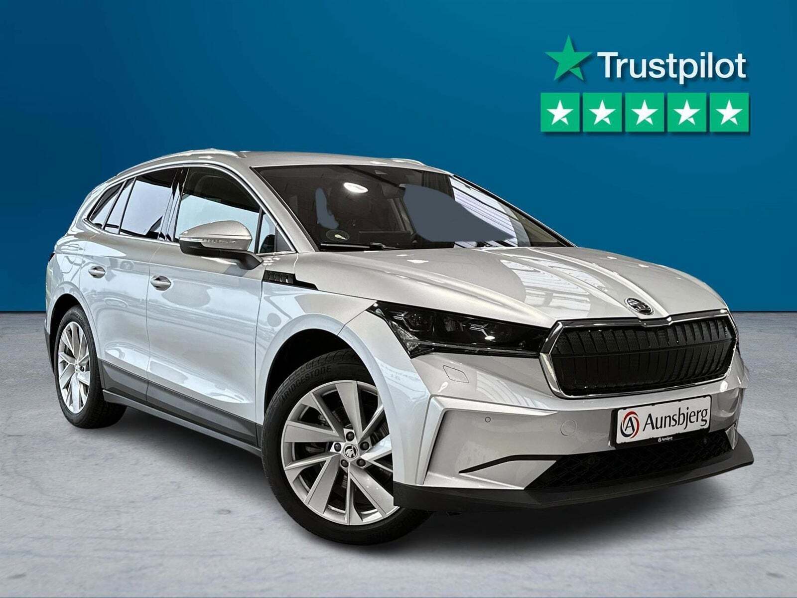 Sølv Skoda Enyaq fra 2021