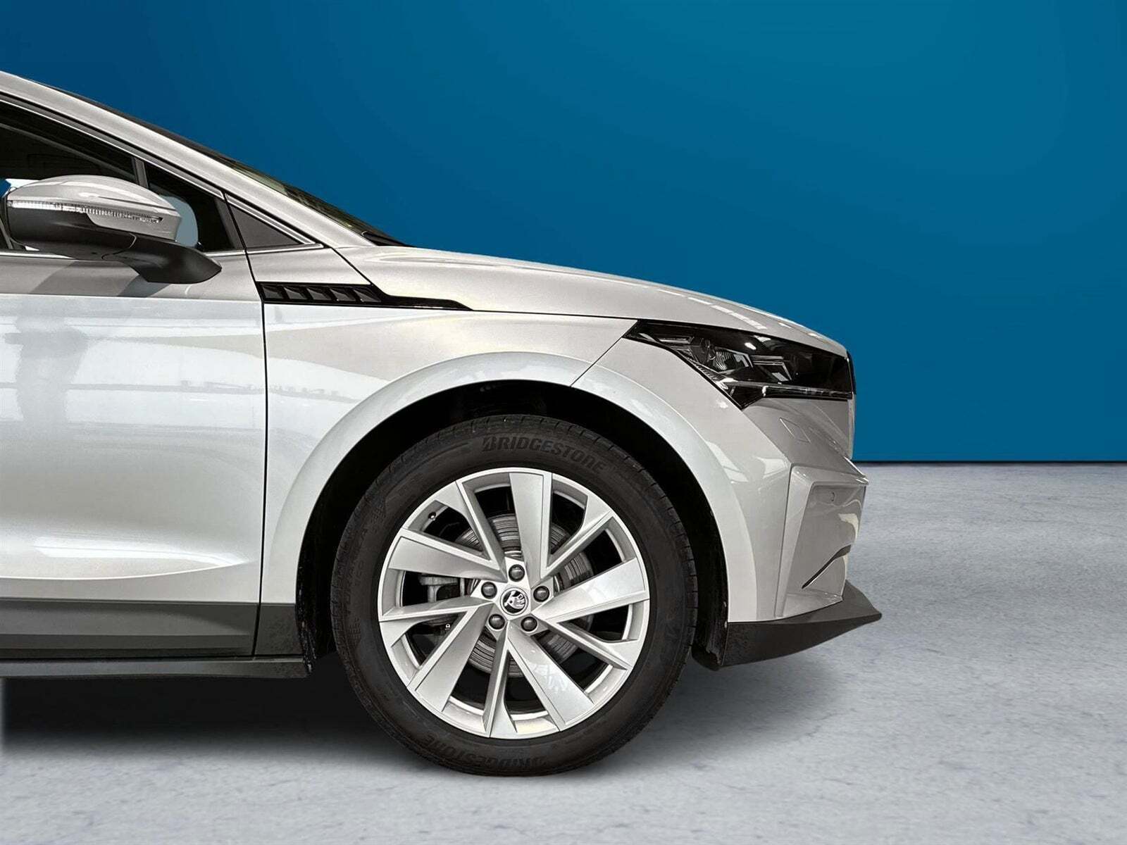 Sølv Skoda Enyaq fra 2021