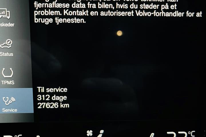 Grå Volvo S90 fra 2020