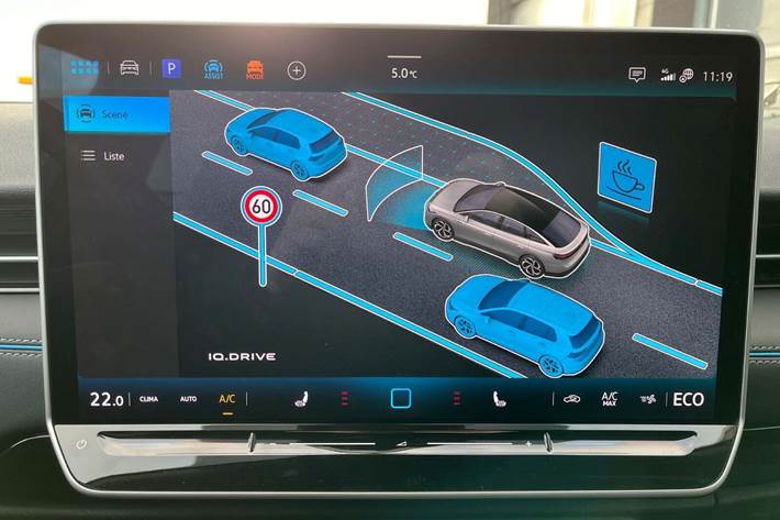 Sort VW ID.7 fra 2024