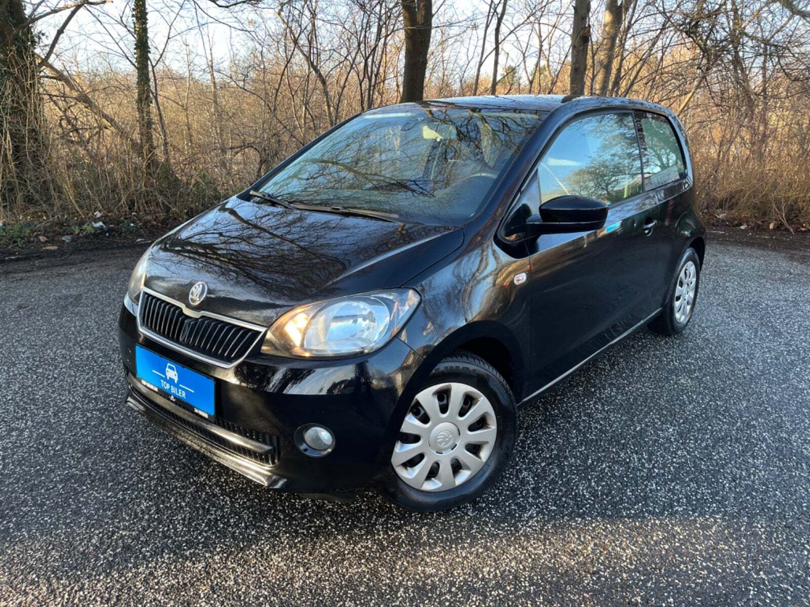 Sort Skoda Citigo fra 2013