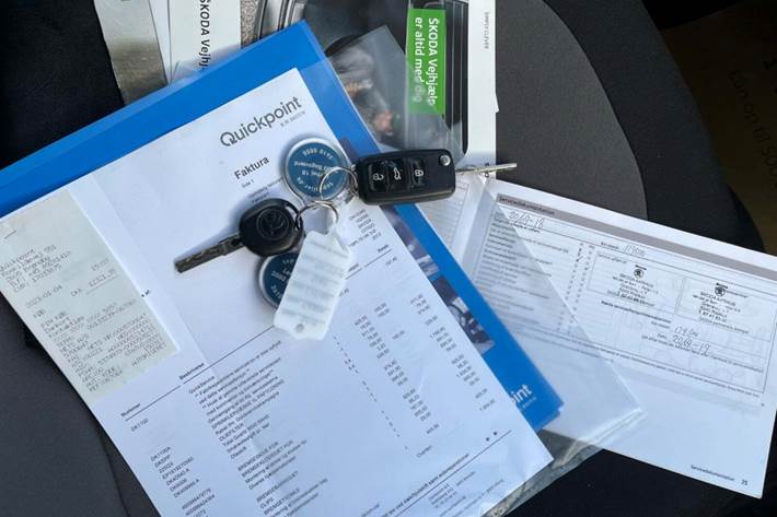 Sort Skoda Citigo fra 2013