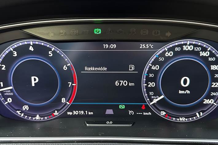 Sort VW Golf fra 2017