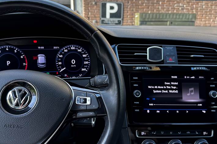 Sort VW Golf fra 2017