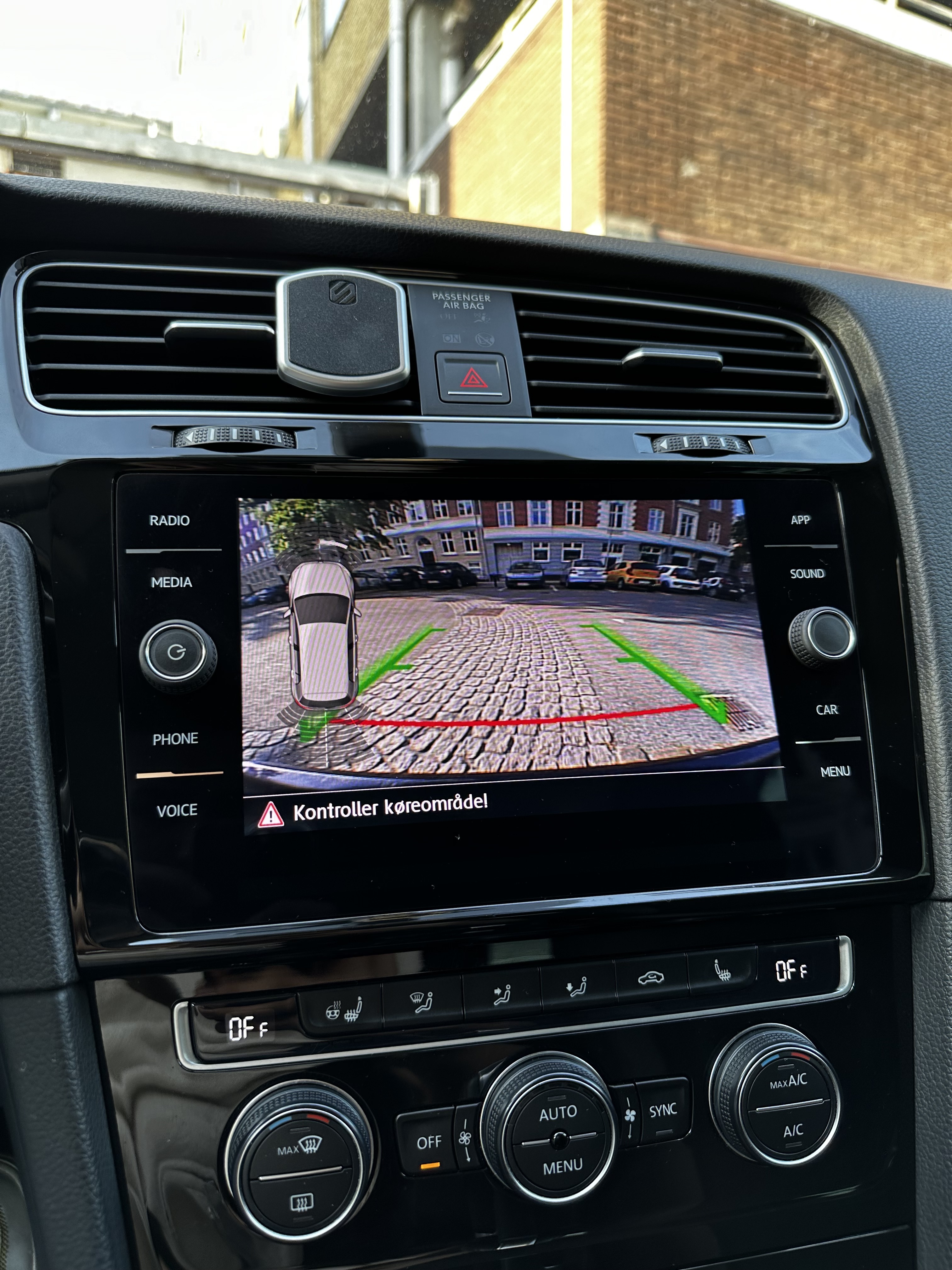 Sort VW Golf fra 2017