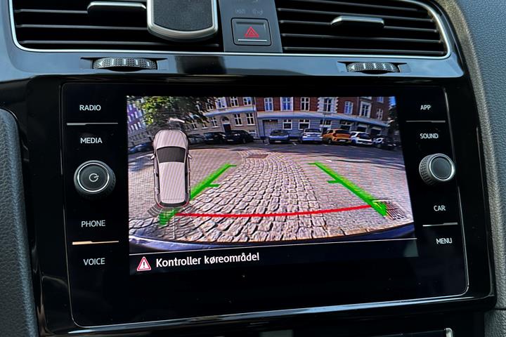 Sort VW Golf fra 2017