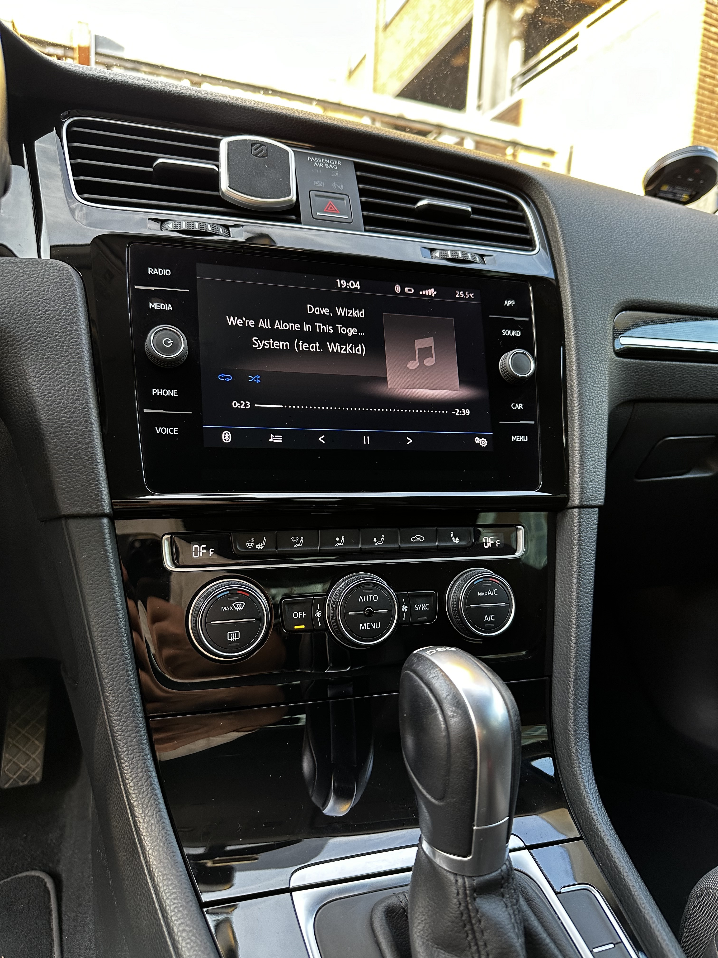 Sort VW Golf fra 2017