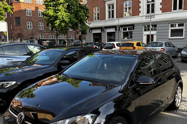 Sort VW Golf fra 2017