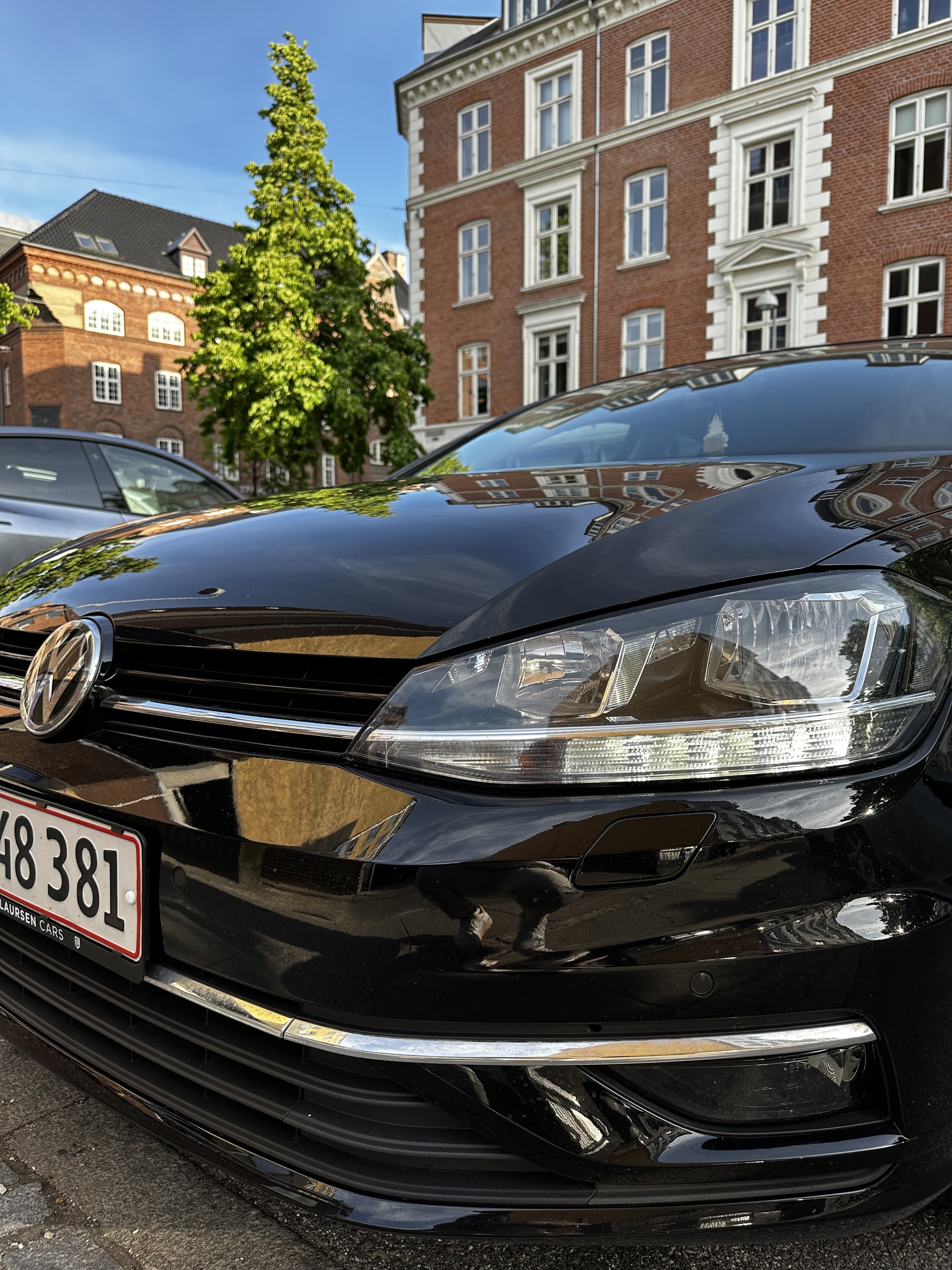 Sort VW Golf fra 2017