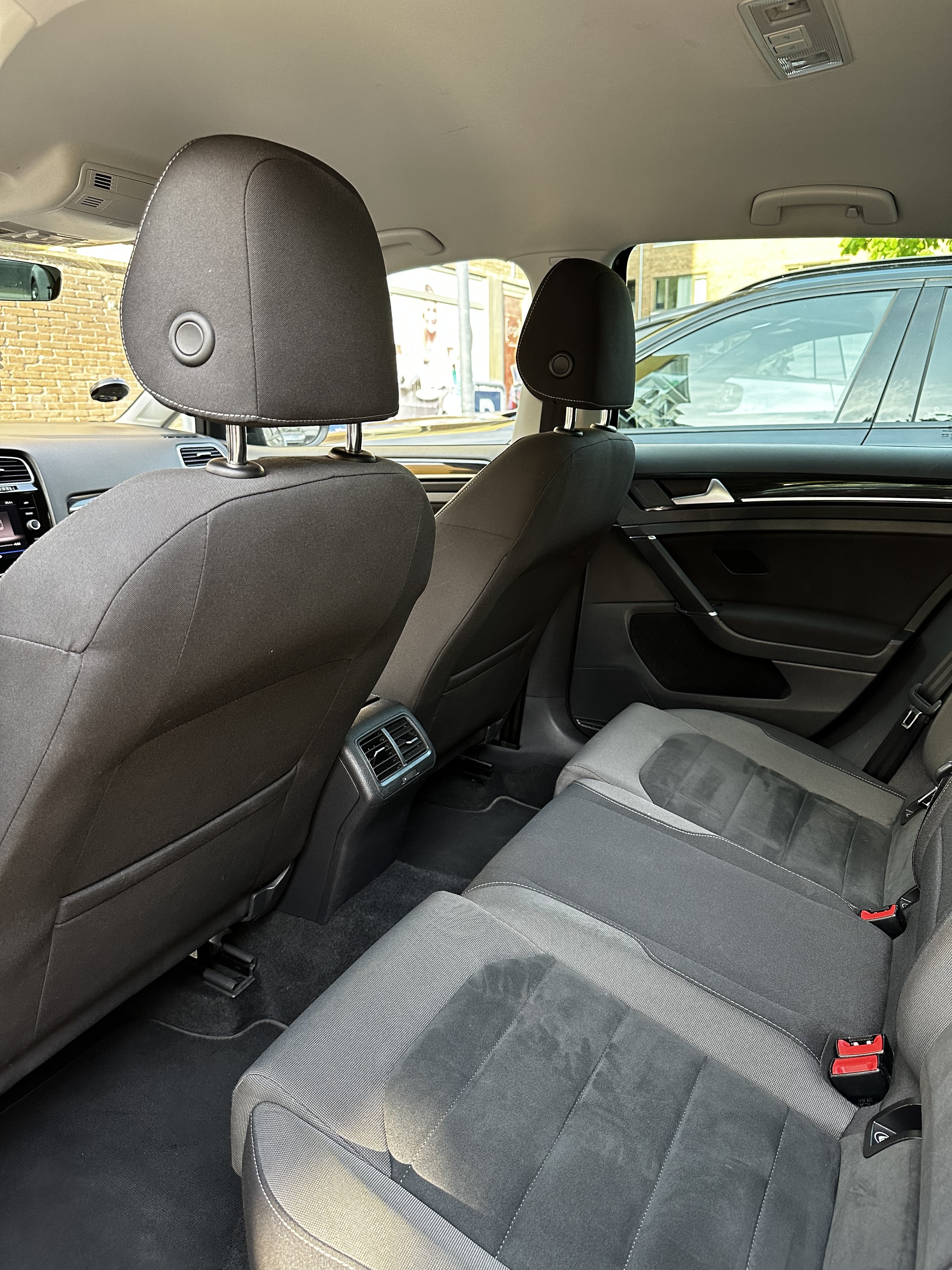 Sort VW Golf fra 2017