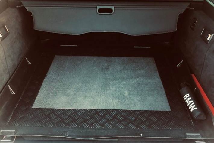 Hvid BMW 520d fra 2013