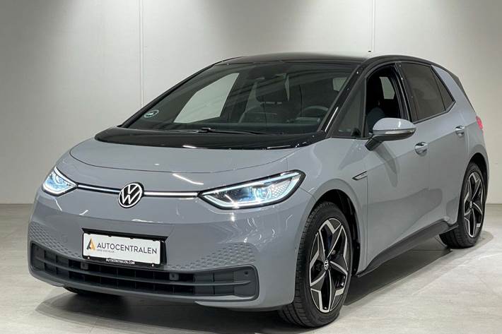 Grå VW ID.3 fra 2023