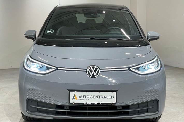 Grå VW ID.3 fra 2023