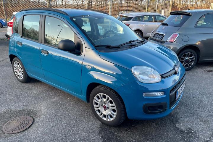 Hvid Fiat Panda fra 2012