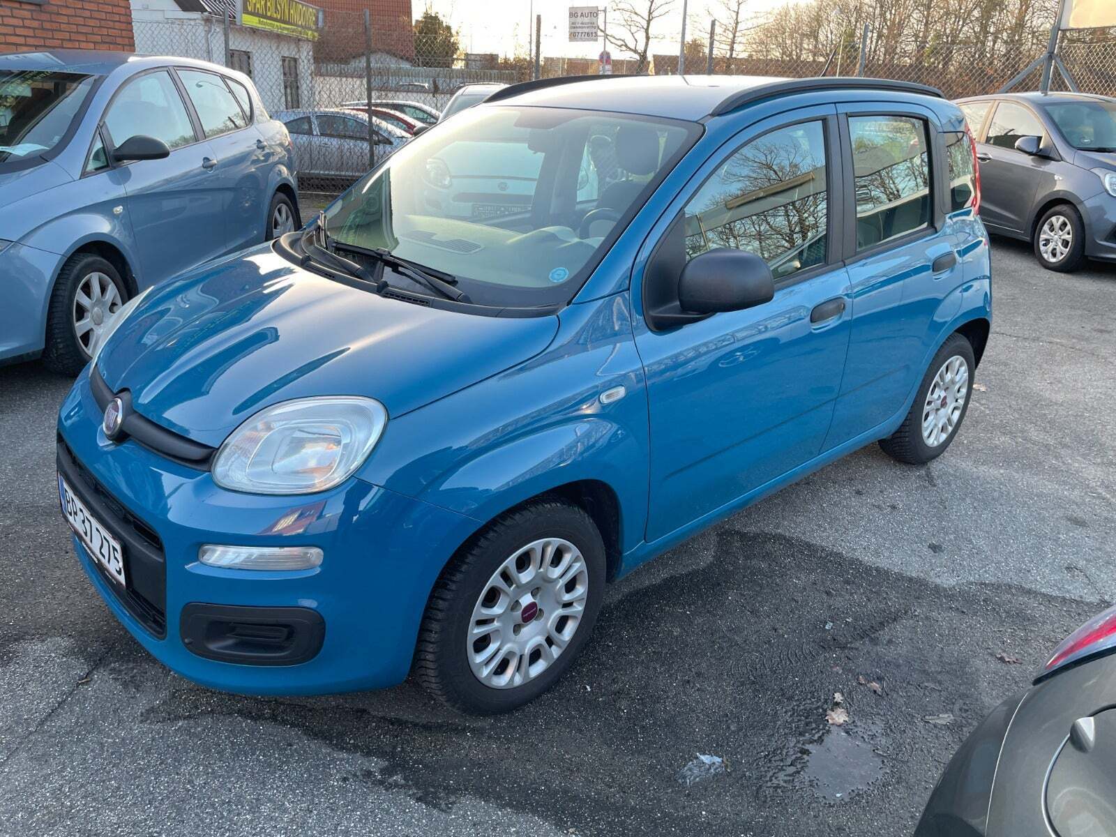 Hvid Fiat Panda fra 2012
