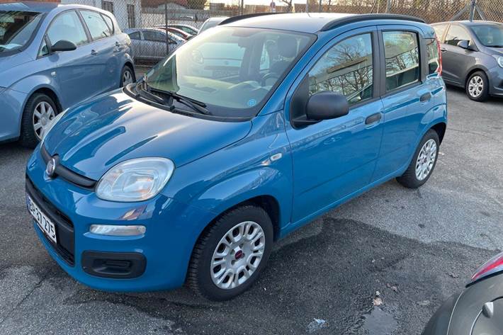 Hvid Fiat Panda fra 2012