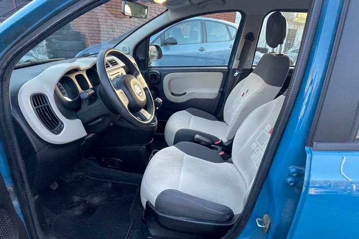 Hvid Fiat Panda fra 2012