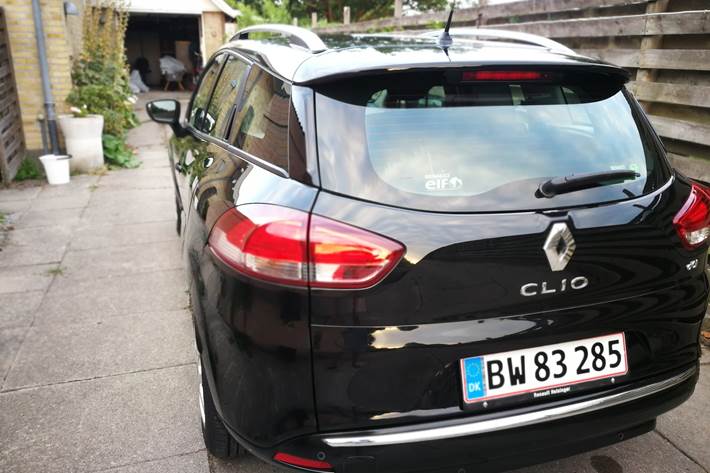 Sort Renault Ny Clio fra 2015