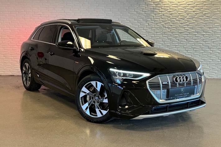 Sort Audi e-tron fra 2022