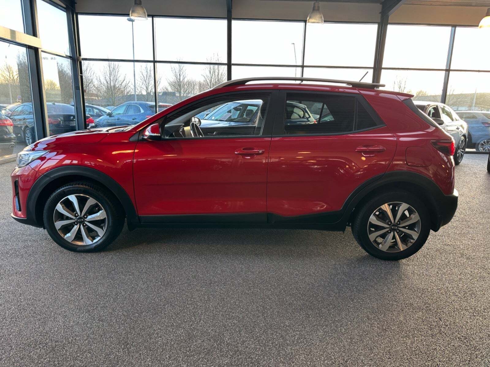 Rød Kia Stonic fra 2021