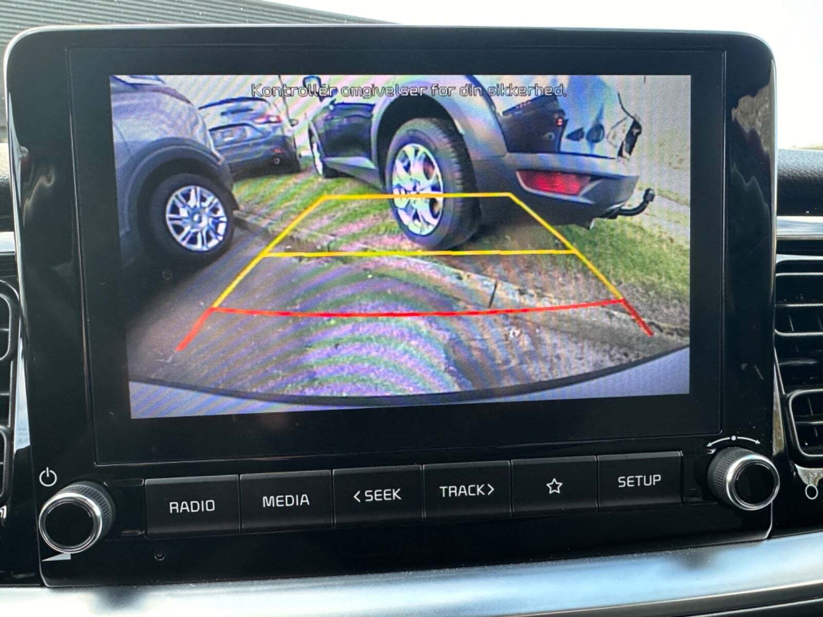 Rød Kia Stonic fra 2021