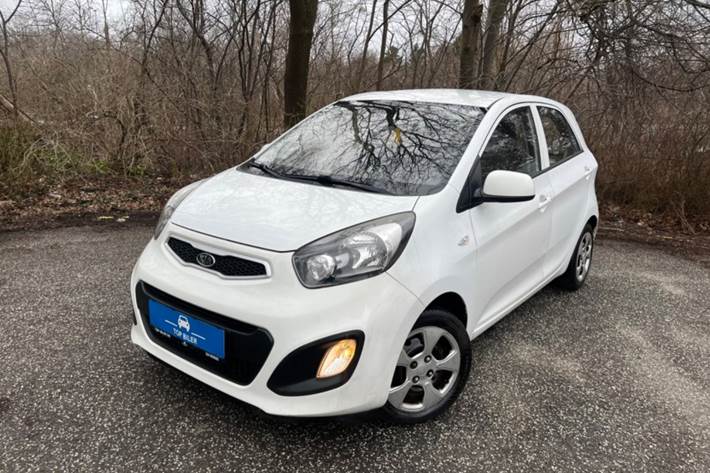 Hvid Kia Picanto fra 2012