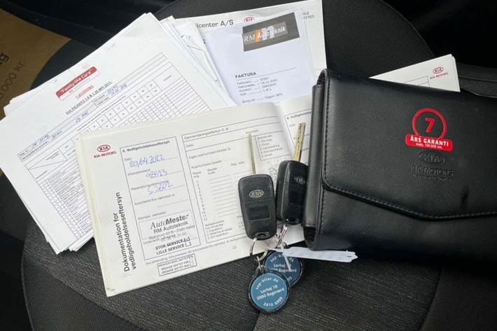 Hvid Kia Picanto fra 2012