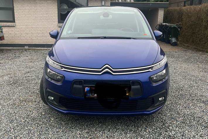 Blå Citroën Grand C4 SpaceTourer fra 2019