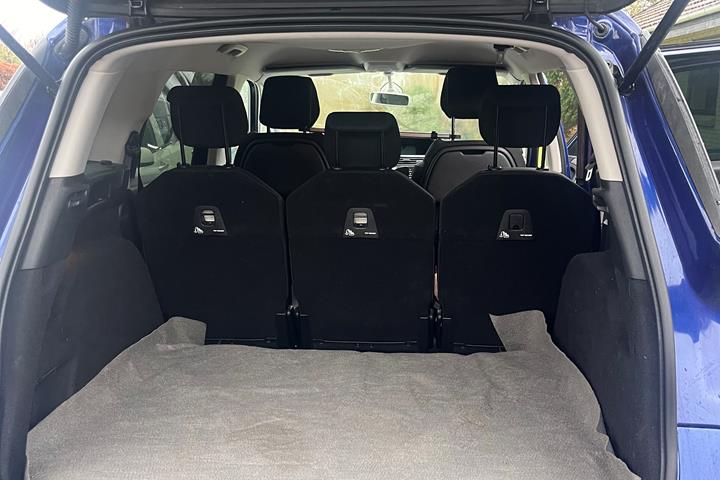 Blå Citroën Grand C4 SpaceTourer fra 2019