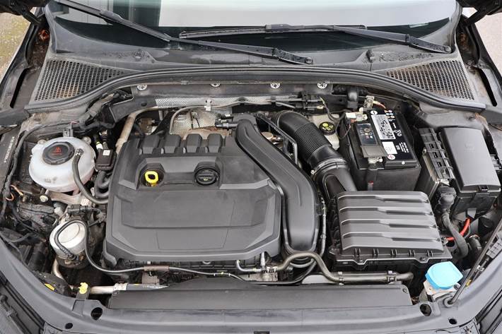 Sort Skoda Octavia fra 2020