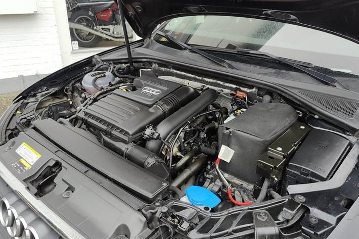 Sort Audi A3 fra 2013