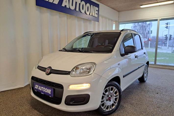 Hvid Fiat Panda fra 2013