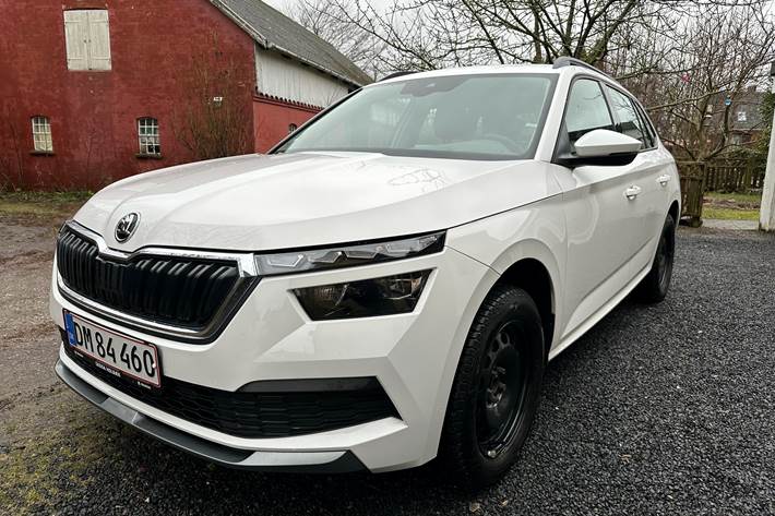 Hvid Skoda Kamiq fra 2022