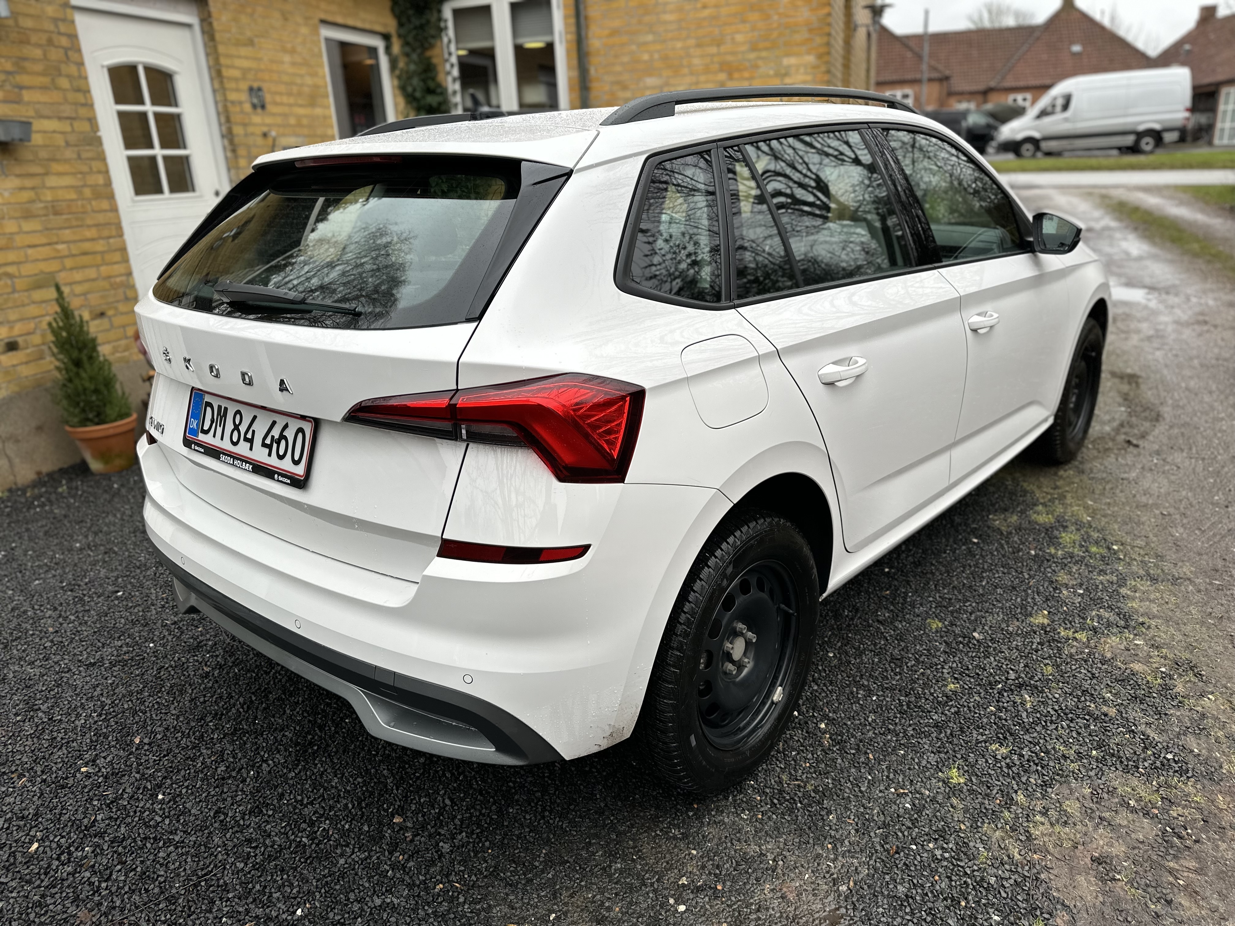 Hvid Skoda Kamiq fra 2022