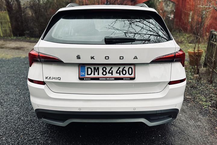 Hvid Skoda Kamiq fra 2022