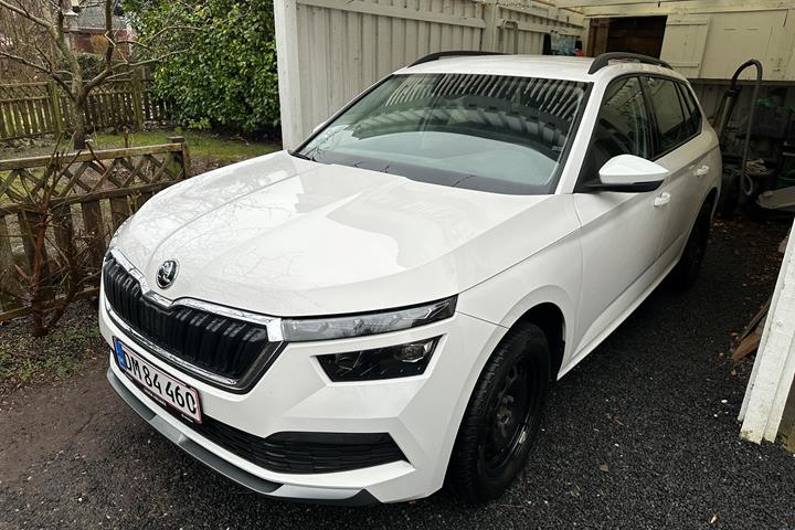 Hvid Skoda Kamiq fra 2022