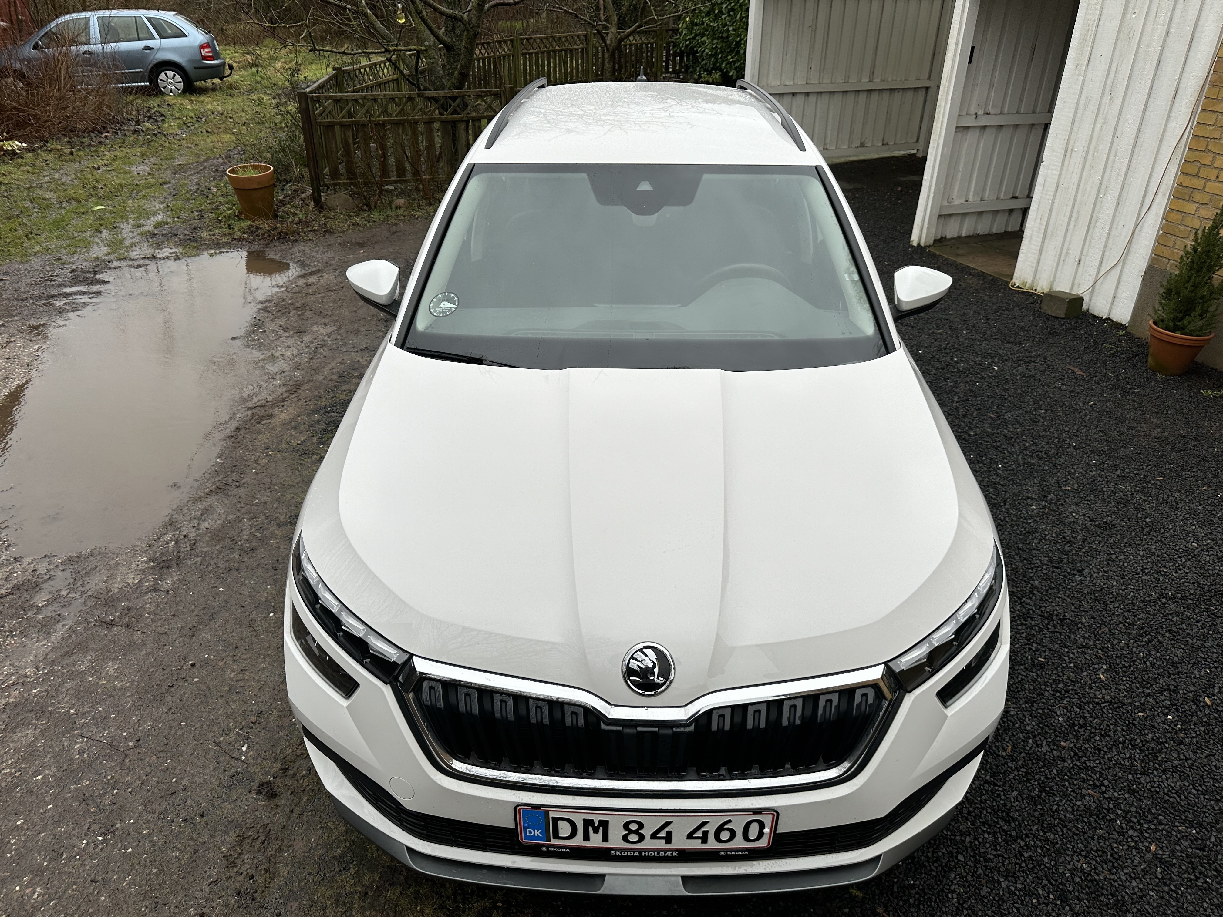Hvid Skoda Kamiq fra 2022