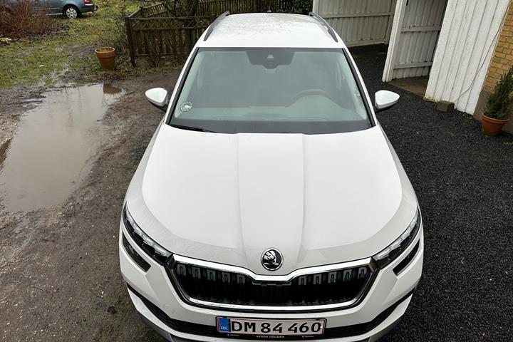 Hvid Skoda Kamiq fra 2022