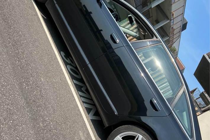 Sort Audi A6 fra 2007