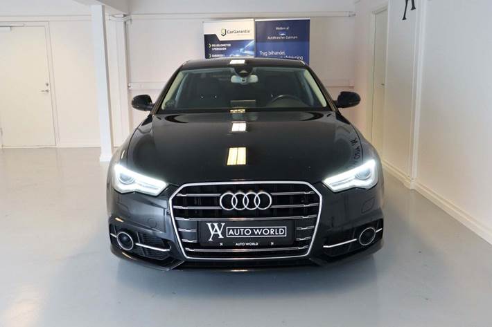 Sort Audi A6 fra 2017