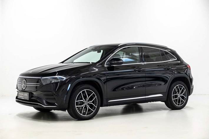 Sort Mercedes EQA250 fra 2023