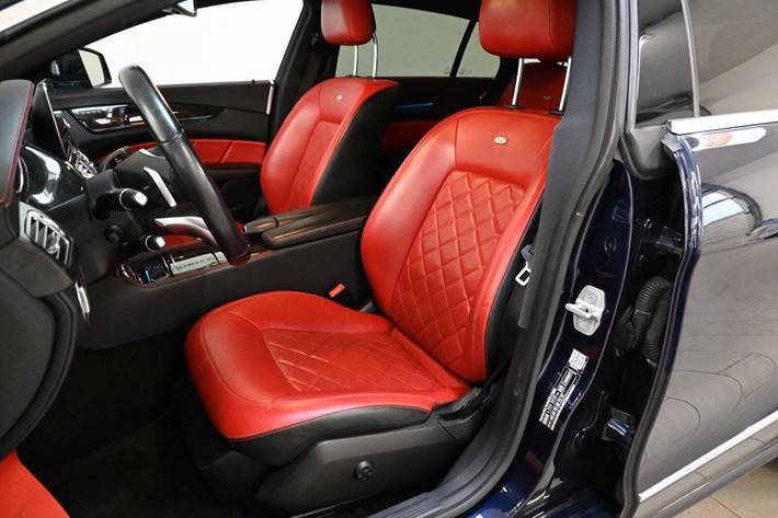 Blå Mercedes CLS350 fra 2015