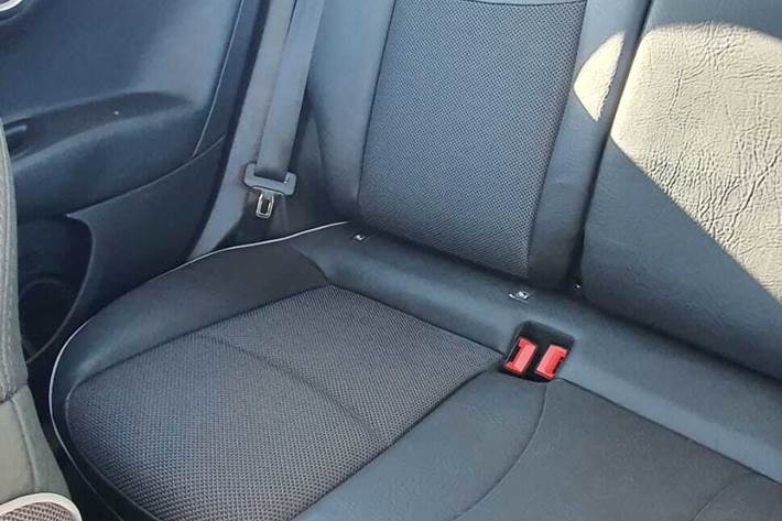 Rød Fiat 500X fra 2016