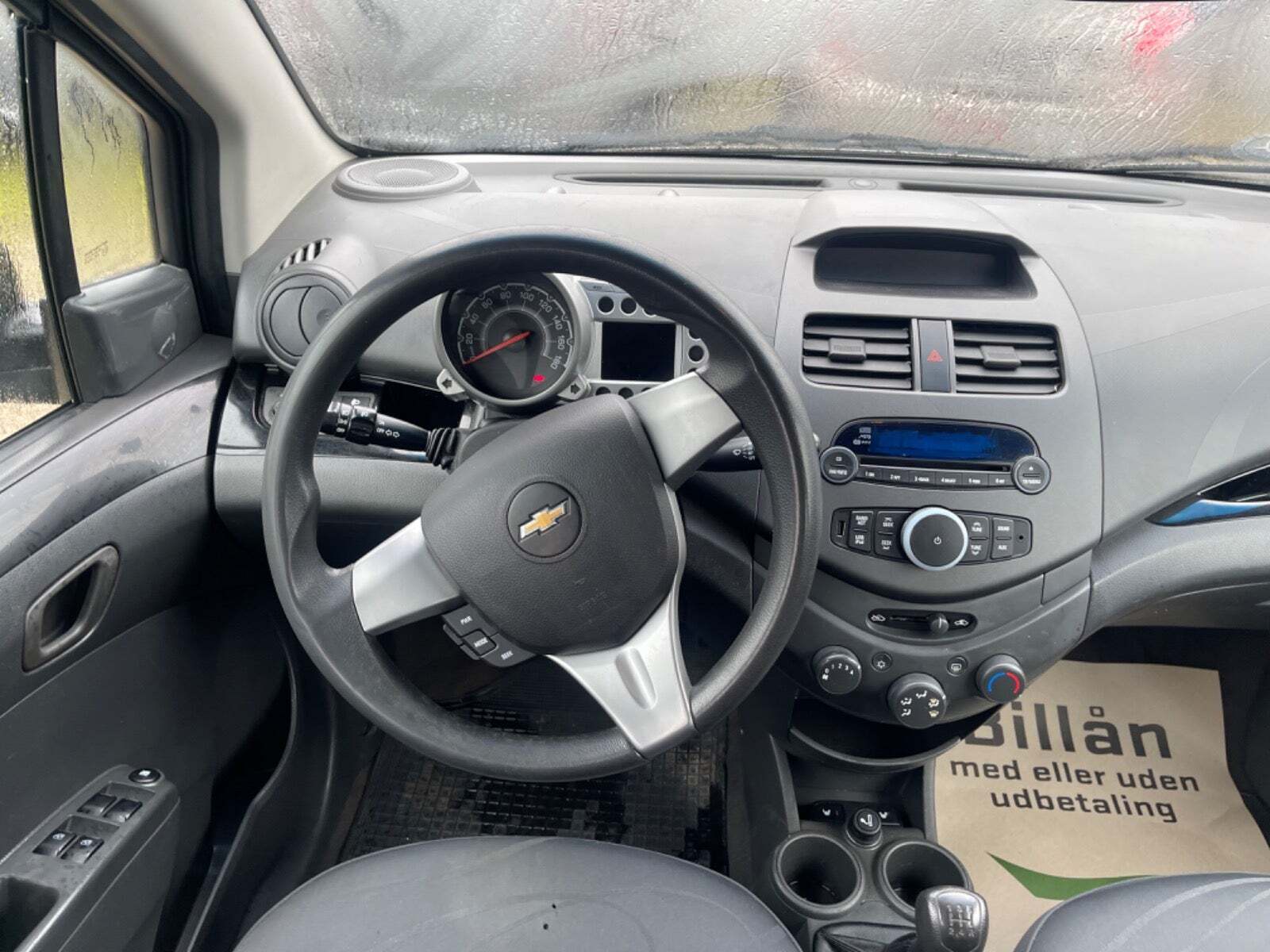 Brun Chevrolet Spark fra 2012