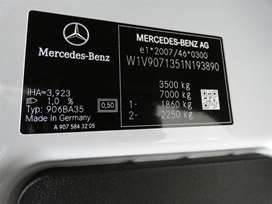 Mercedes Sprinter 2,0 317 CDI A3 RWD 9G-Tronic 170HK Ladv./Chas. 9g Aut.