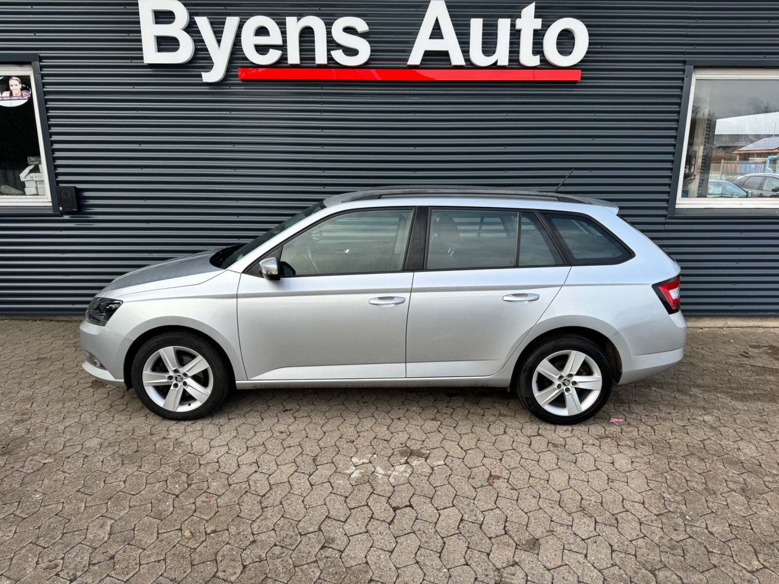 Sølv Skoda Fabia fra 2018