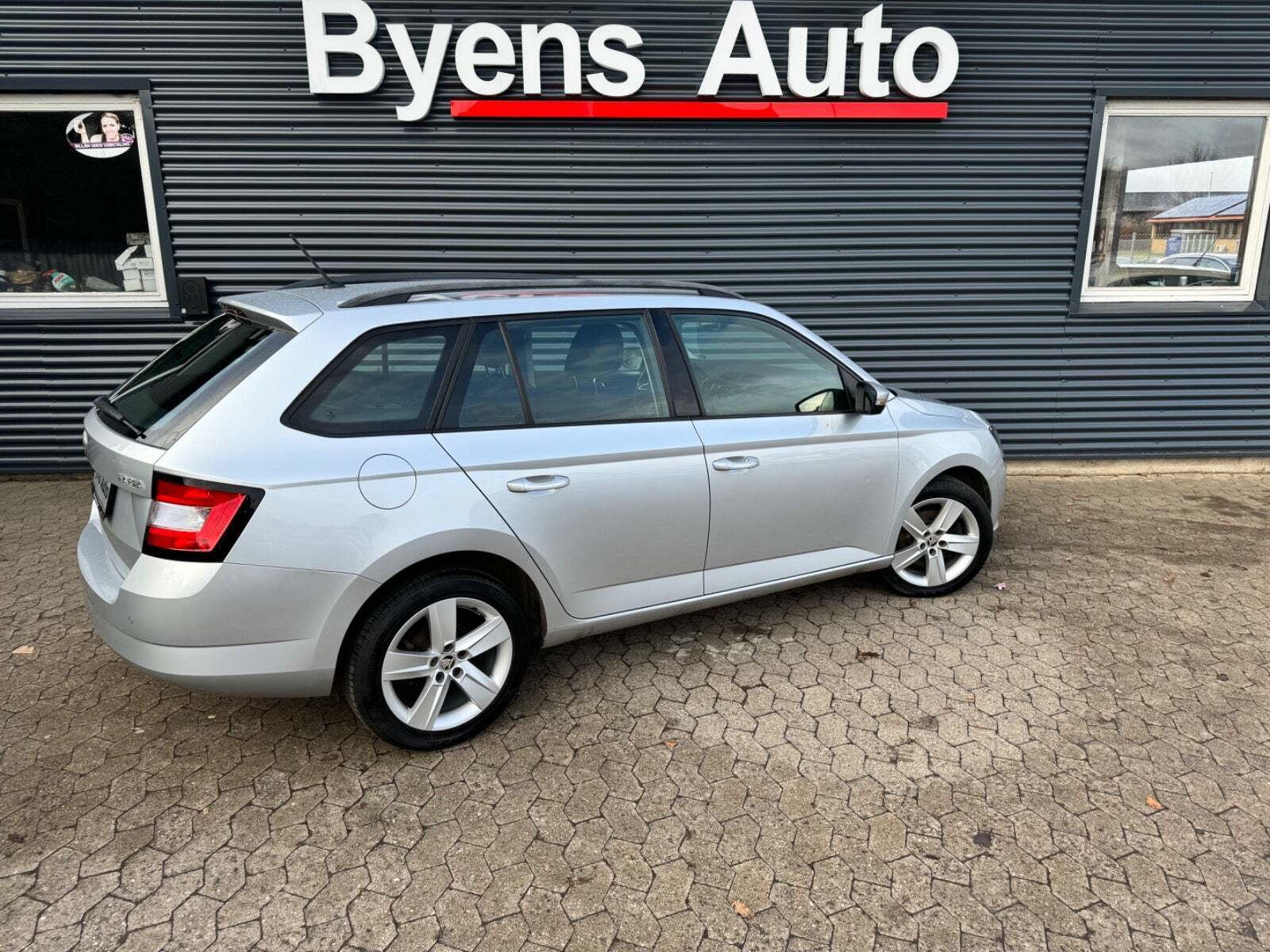 Sølv Skoda Fabia fra 2018