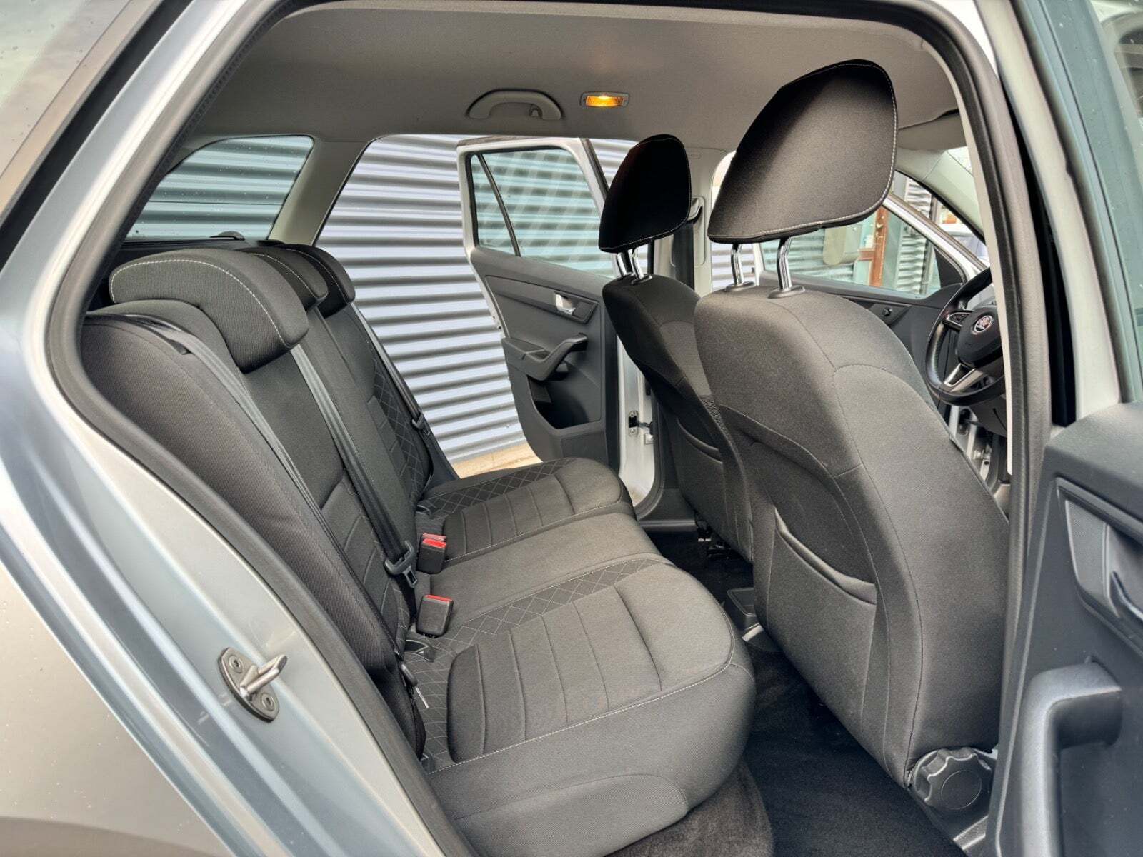 Sølv Skoda Fabia fra 2018